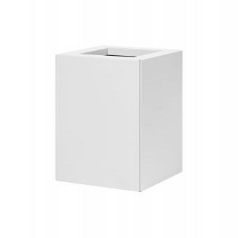 Bloembak vlak - WIT 30X30X40