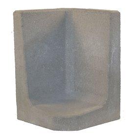 L-Hoeksteen Grijs 60x40x40cm