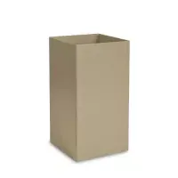 Plantenbak Kunststof Linea Sepia Beige 40x40x75 cm