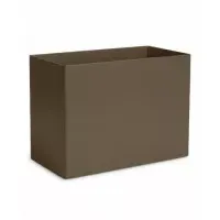 Plantenbak Kunststof Recta Supra Bruin 90x40x60 cm