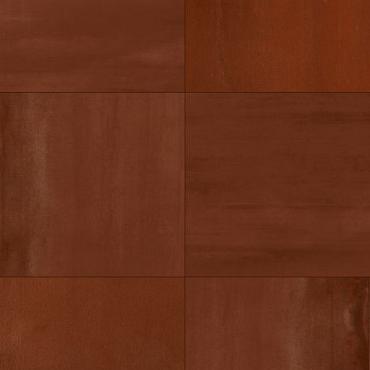 GeoCeramica® 60x60x4 Metallica Cortenato