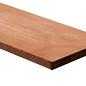 Hardhouten Angelim Vermelho beschoeiings plank 2x20x400cm