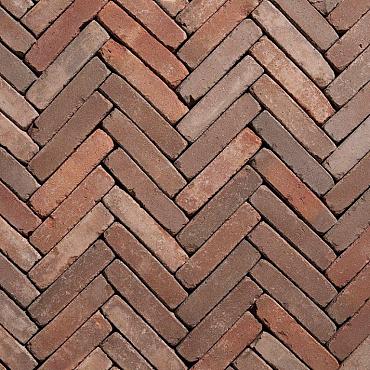 Gebakken Waalformaat oud Lemmer 20x5x6 cm getr