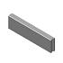 Opsluitband 10x30x100 cm Grijs