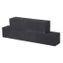 Muurblok Antraciet 30x15x15 cm