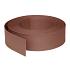 Eco Flexband/ Eco-Oh (van gerecycled kunstof) rol van 25m1 Brown (14cm hoog)