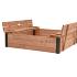 Douglas Zandbak Roy met deksel/zitbank 120 x 120 x 30 cm.