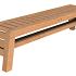 Bank Riva Excellent, 200 x 45 x 45 cm, onbehandeld.