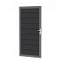 Aluminium deur antraciet 90x183 cm