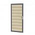 Aluminium deur houtmotief eiken 90x183 cm