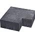 Oudhollandse Traptreden grijs 40x20 cm binnen hoekstuk