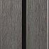 WEO60 Gardenwall Cladding Dark Grey 390x17x3.3 cm (wb 14 cm)