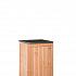 Buitenkeuken enkel 90 Excellent, 90 x 61,5 x 56 cm (HxBxD) met schap en deur, onbehandeld.