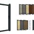 Boston Poort Compleet 98 cm breed (kleur en planken afhankelijk van schermen) RAL Kleur