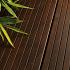 Bamboe Melody 1.8x13.9x186 cm dark grof/glad-olie clip - kops tong + groef