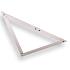 LABORA opvouwbare aluminium vouwhaak in nylon draagtas, afmeting 60 x 60 cm