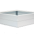 Bloembak - WIT 270x210x42 cm - PDC - RAL 9016 fijnstructuur
