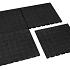 Rubbertegel 50x50x2.5cm Zwart