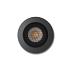 Peral rond zwart 2W