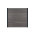 Boston Modern Scherm Compleet Ral9005 Horizontaal Dark Grey
