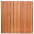 Tuinscherm Hardhout Dronten 180x180 cm (21-planks)