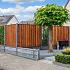 Tuinscherm Hardhout Dronten 180x180 cm (21-planks)