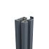 Boston Aluminium Paal 7.5x7.5x300 cm RAL7016