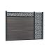 Boston Decopaneel Crios horizontaal 30x175 cm dikte 2 mm RAL7016