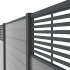 Boston Decopaneel Paxos horizontaal 45x175 cm dikte 2 mm RAL7016 (1008)