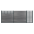 Boston Decopaneel Paxos horizontaal 45x175 cm dikte 2 mm RAL7016 (1008)