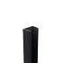 Boston Wand hoekprofiel L-190cm RAL9005