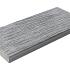 Prestigedeck Vintage Lunar Grey 300x13.8x2.3 cm massief Kantplank