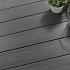 Prestigedeck Dark Grey 500x21x2.3 cm massief breed