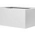 Bloembak vlak-  WIT 60X90X40