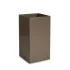 Plantenbak Kunststof Linea Supra Bruin 40x40x75 cm