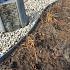 Eco Flexband/ Eco-Oh (van gerecycled kunstof) rol van 25m1 Brown (14cm hoog)