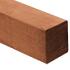 Hardhouten paal Angelim Vermelho geschaafd 8.5x8.5x300cm Glad