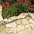 Flagstones Bourgogne geel 2-4cm dik (ca. 70 kg per m²)