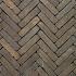 Gebakken Waalformaat oud Bolsward 20x5x6 cm getr