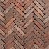 Gebakken Waalformaat oud Lemmer 20x5x6 cm getr
