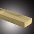 Regel 4.5x9.5x420 cm noord europees vuren geimpregneerd