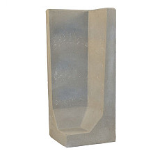 l hoeksteen grijs 100x50x40 cm