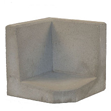 l hoeksteen grijs 40x40x40cm