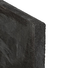 onderplaat antraciet voor betonpaal 3 5x24x184 cm