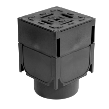 hexaline sleufgoot hexa slotline hoekelement met spie