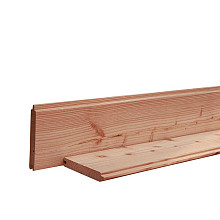 douglas geschaafd blokhutprofiel 2 8 x 19 5 x 400 cm onbehandeld
