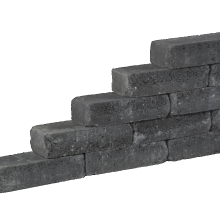 pilestone line coal 40x15x10cm