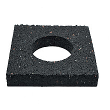 solidor tegeldrager base vast 15 mm rubber rc15 zonder bovenplaat