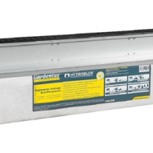 Hydroblob Slimline set grafiet incl. D45 unit SL55 GZ 120x20x30 cm 45L
