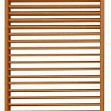 hardhout shutter scherm 90x180 cm verstelbaar fsc